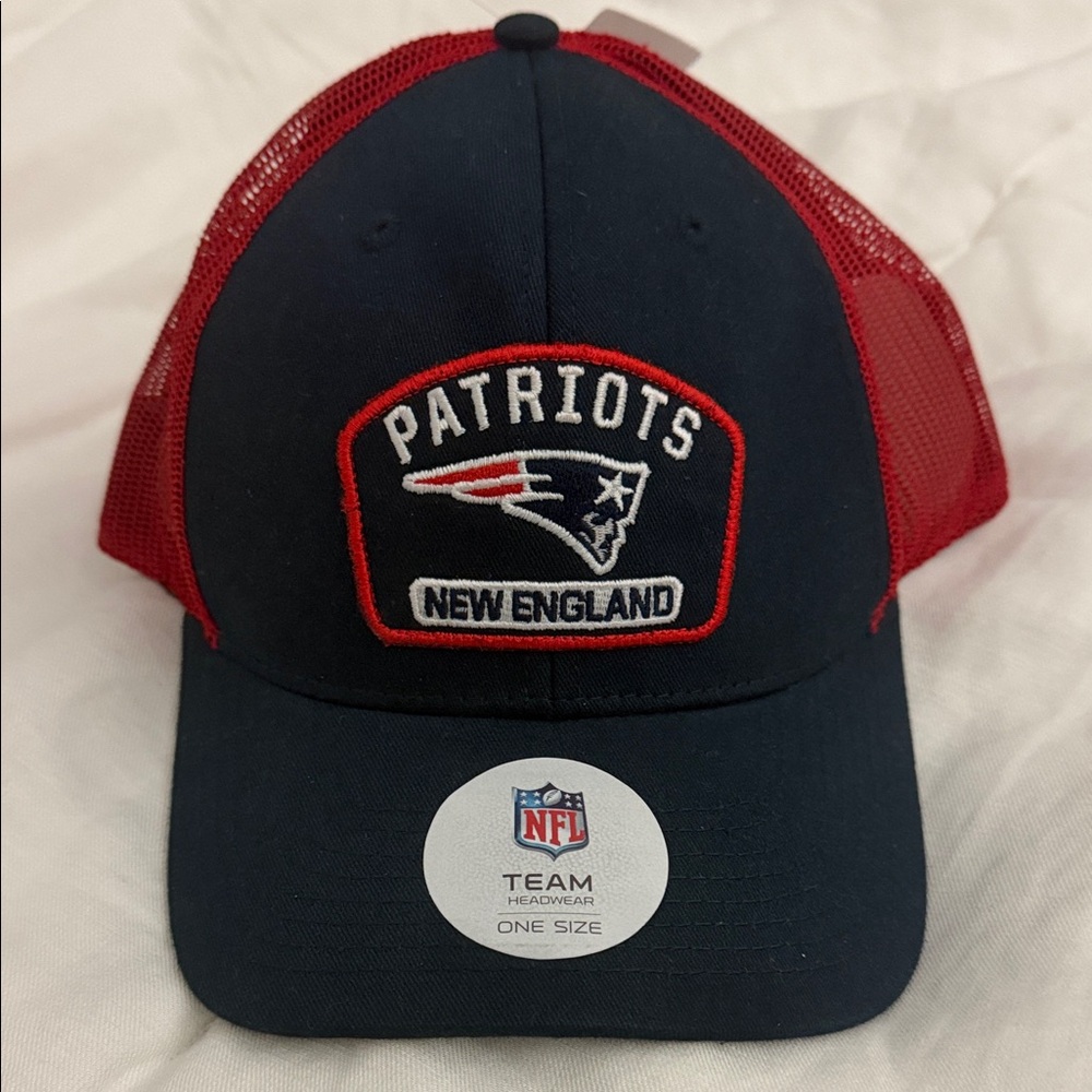 New England Patriots Navy and Red Cap